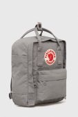 Рюкзак Fjallraven колір сірий малий з аплікацією