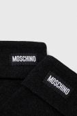 Кашемірові рукавички Moschino колір чорний