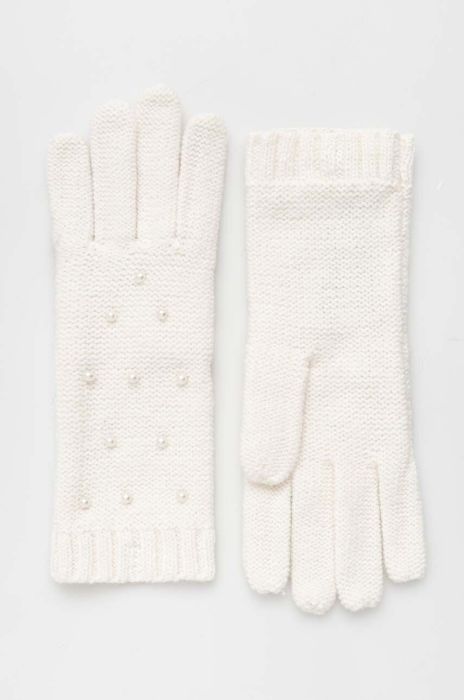 Рукавички Aldo SHAINEE жіночі колір білий SHAINEE.101