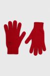 Дитячі вовняні рукавички United Colors of Benetton колір червоний (3454666)