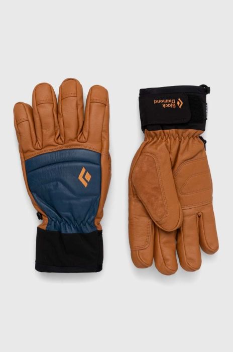 Лижні рукавички Black Diamond Spark колір коричневий