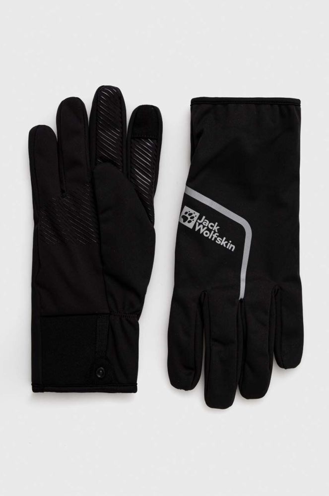 Велорукавиці Jack Wolfskin MOROBBIA LIGHT колір чорний