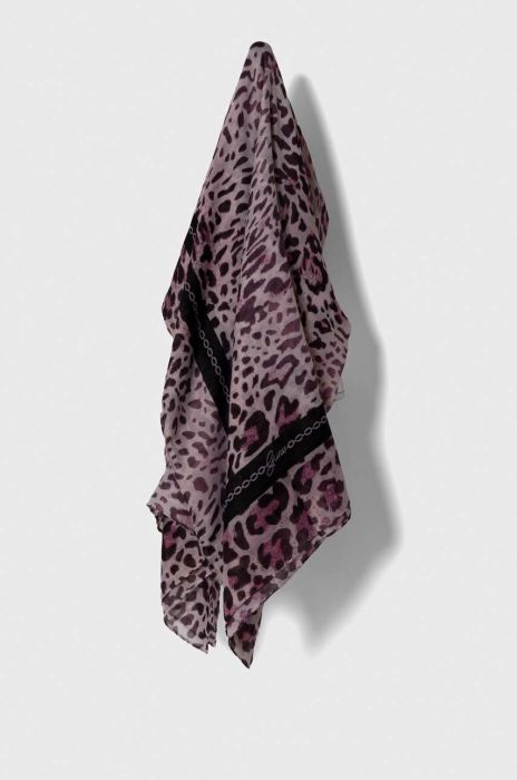 Хустка Guess жіноча колір рожевий візерунок (3375251)