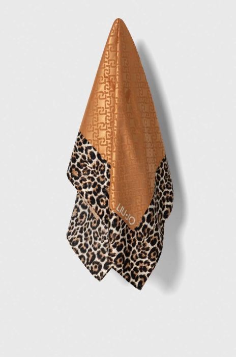 Хустка Liu Jo жіноча колір бежевий візерунок (3434441)