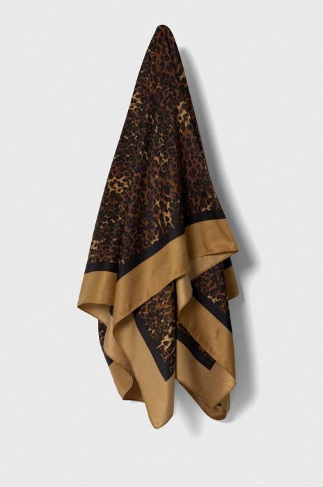 Хустка Liu Jo жіноча колір коричневий візерунок (3434443)