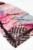 Хустка Desigual 23WAWA03 ACCESSORIES FABRIC RECTANGLE FO жіноча візерунок колір барвистий