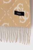 Шарф Guess жіночий колір бежевий візерунок (3504391)