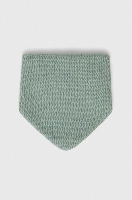 Дитяча хустка Jamiks IZUMI колір бірюзовий однотонна