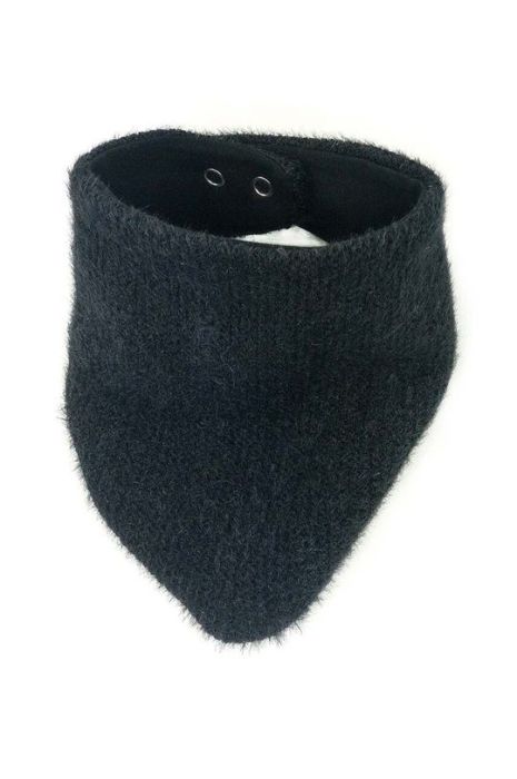 Дитяча хустка Jamiks колір чорний однотонна