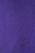 Вовняний шарф United Colors of Benetton колір фіолетовий однотонний