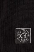 Вовняний шарф Guess колір чорний однотонний (3497332)