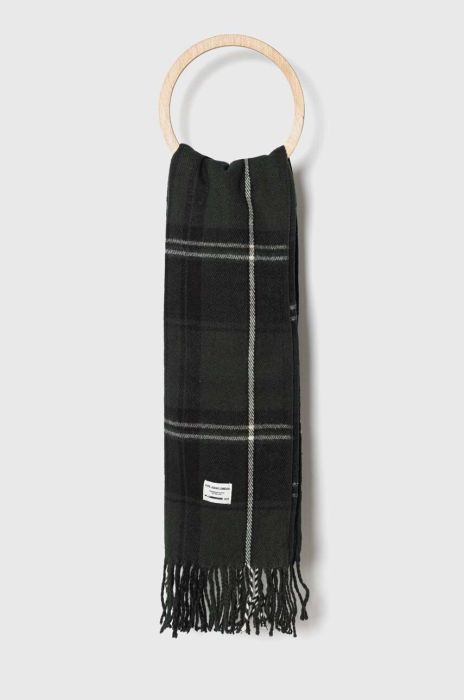 Шарф Pepe Jeans чоловічий колір зелений візерунок (3486424)