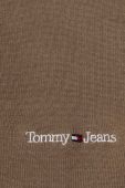 Шарф Tommy Jeans чоловічий колір бежевий з принтом