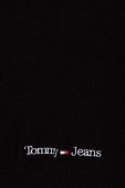 Шарф Tommy Jeans чоловічий колір чорний з принтом