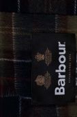 Шарф і рукавички Barbour колір зелений візерунок