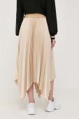 Спідниця Guess колір бежевий maxi розкльошена