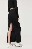 Спідниця Guess колір чорний maxi олівець (3381650)