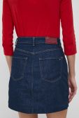 Джинсова спідниця Tommy Hilfiger колір синій mini олівець