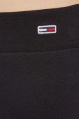 Спідниця Tommy Jeans колір чорний mini розкльошена (3394737)