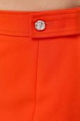 Спідниця BOSS колір помаранчевий mini пряма