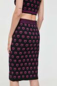 Спідниця Pinko колір чорний mini олівець (3434484)
