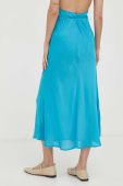 Спідниця Herskind Tween колір бірюзовий midi розкльошена