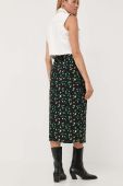 Спідниця Marc O'Polo DENIM колір чорний midi розкльошена
