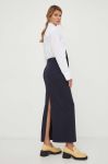 Спідниця Herskind колір синій maxi пряма
