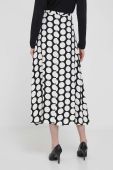 Спідниця United Colors of Benetton колір чорний midi розкльошена (3434502)