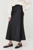 Спідниця BOSS колір чорний maxi розкльошена (3493234)