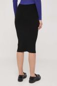 Спідниця Lacoste колір чорний midi олівець