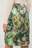 Спідниця Marciano Guess колір зелений mini пряма