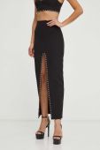 Спідниця Patrizia Pepe колір чорний midi олівець (3648381)