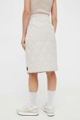 Спортивна спідниця Jack Wolfskin Wandermood колір бежевий mini пряма