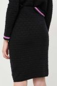 Спідниця Karl Lagerfeld колір чорний mini олівець (3504414)