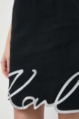 Спідниця Karl Lagerfeld колір чорний mini пряма (3501068)