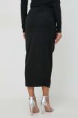 Спідниця Karl Lagerfeld колір чорний midi олівець (3625772)