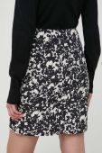Спідниця Morgan колір чорний mini олівець (3679126)