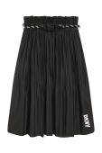 Дитяча спідниця Dkny колір чорний midi розкльошена (3512436)