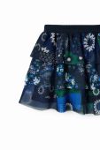 Дитяча спідниця Desigual mini розкльошена колір барвистий (3551115)