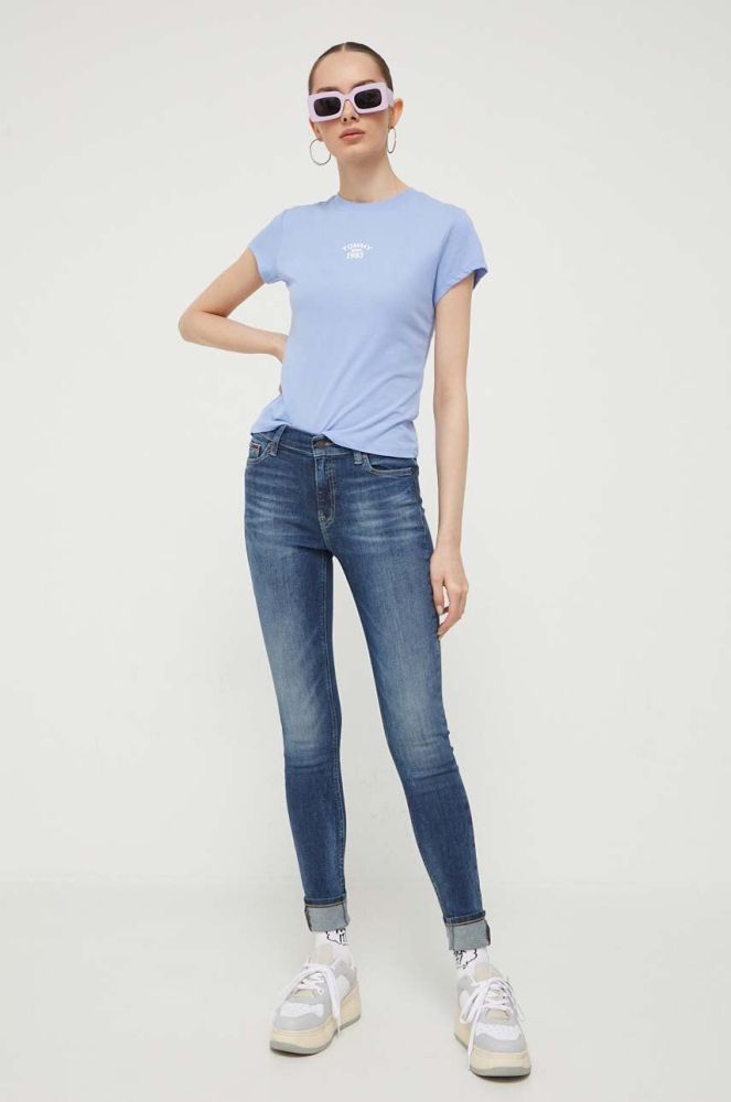 Джинси Tommy Jeans Nora жіночі колір синій (3377749)