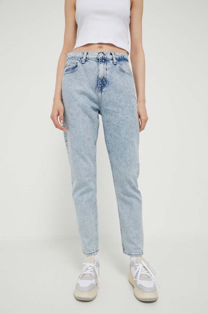 Джинси Tommy Jeans Izzie жіночі колір блакитний (3368236)