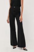 Джинси Patrizia Pepe жіночі висока посадка колір чорний (3389390)