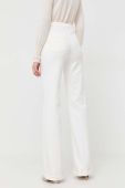Джинси Elisabetta Franchi жіночі висока посадка колір білий (3497291)