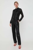 Комбінезон MICHAEL Michael Kors колір чорний в'язане декольте (3651395)