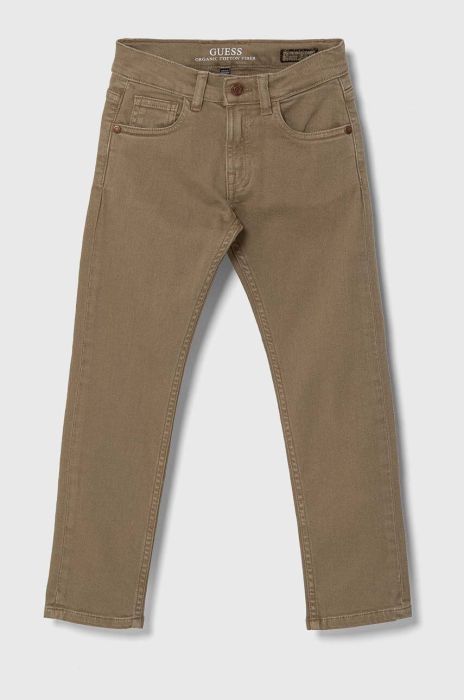 Дитячі джинси Guess колір коричневий (3450998)