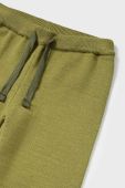 Дитячі спортивні штани Mayoral колір зелений однотонні (3442812)