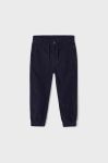 Дитячі бавовняні штани Mayoral колір синій однотонні (3442874)