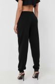 Спортивні штани Pinko колір чорний однотонні