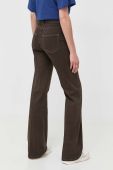 Джинси MAX&Co. жіночі висока посадка колір коричневий (3425679)